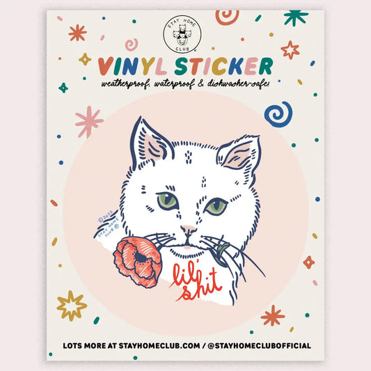 S56 Lil Shit (Cat) Vinyl Sticker