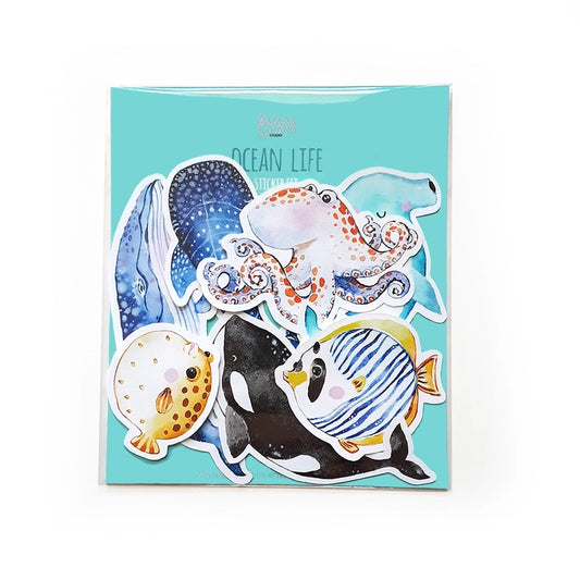 Ocean Life Sticker Set