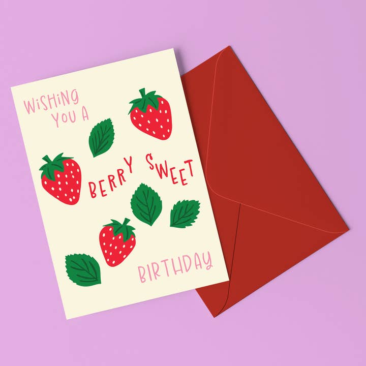 Berry Sweet Birthday Birthday Card