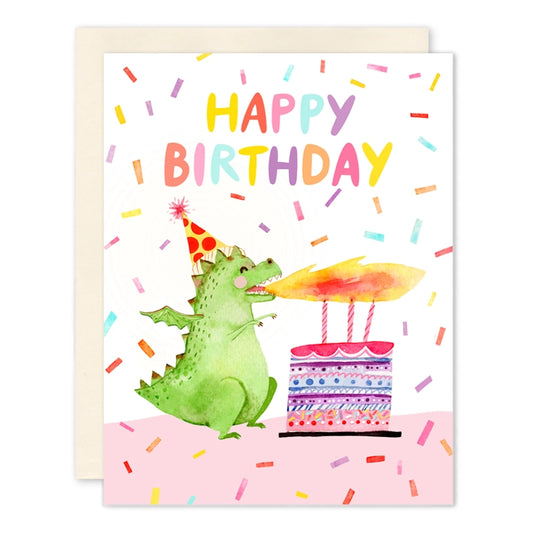 Happy Birthday Croc Card