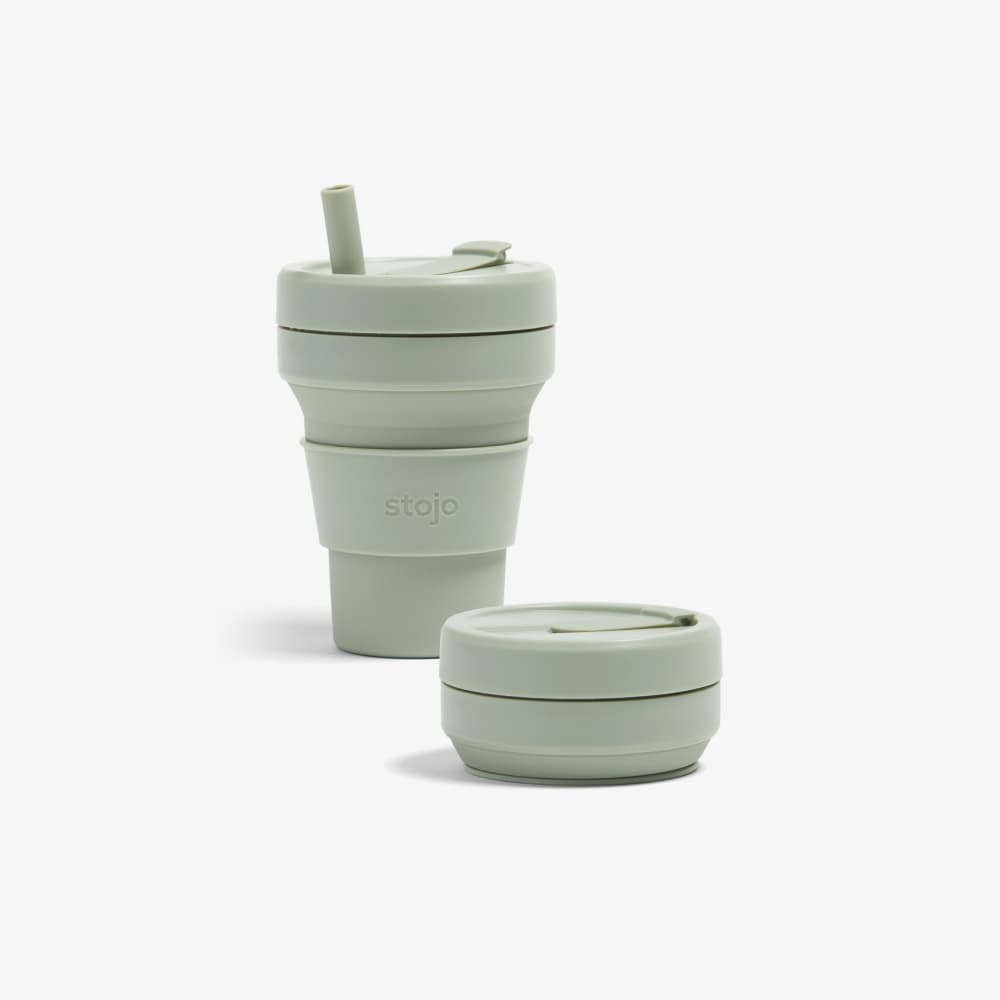 8 oz Collapsible Jr. Cup - Collapsed Packaging