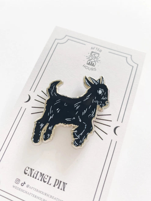 @41 Goat Hard Enamel Pin