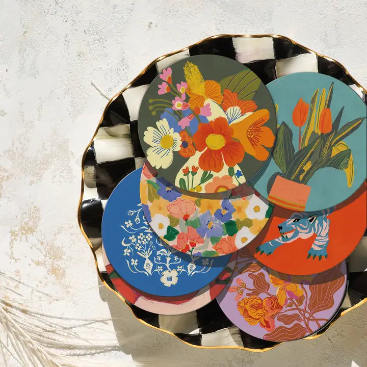 Flowers Seedlings Coaster