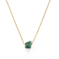 Healing Stones Emerald Necklace