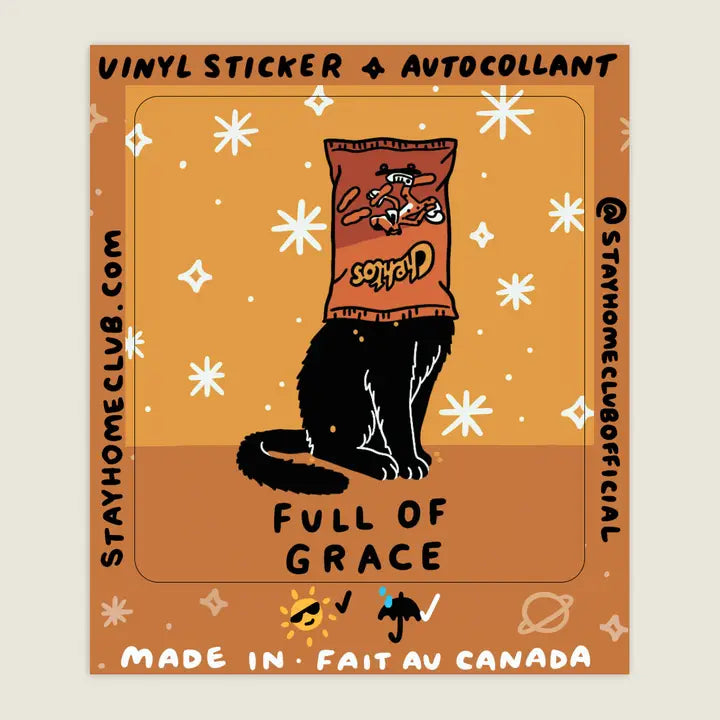 S81 Full of Grace Vinyl Sticker