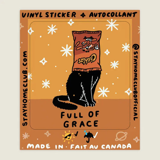 S81 Full of Grace Vinyl Sticker
