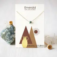 Healing Stones Emerald Necklace