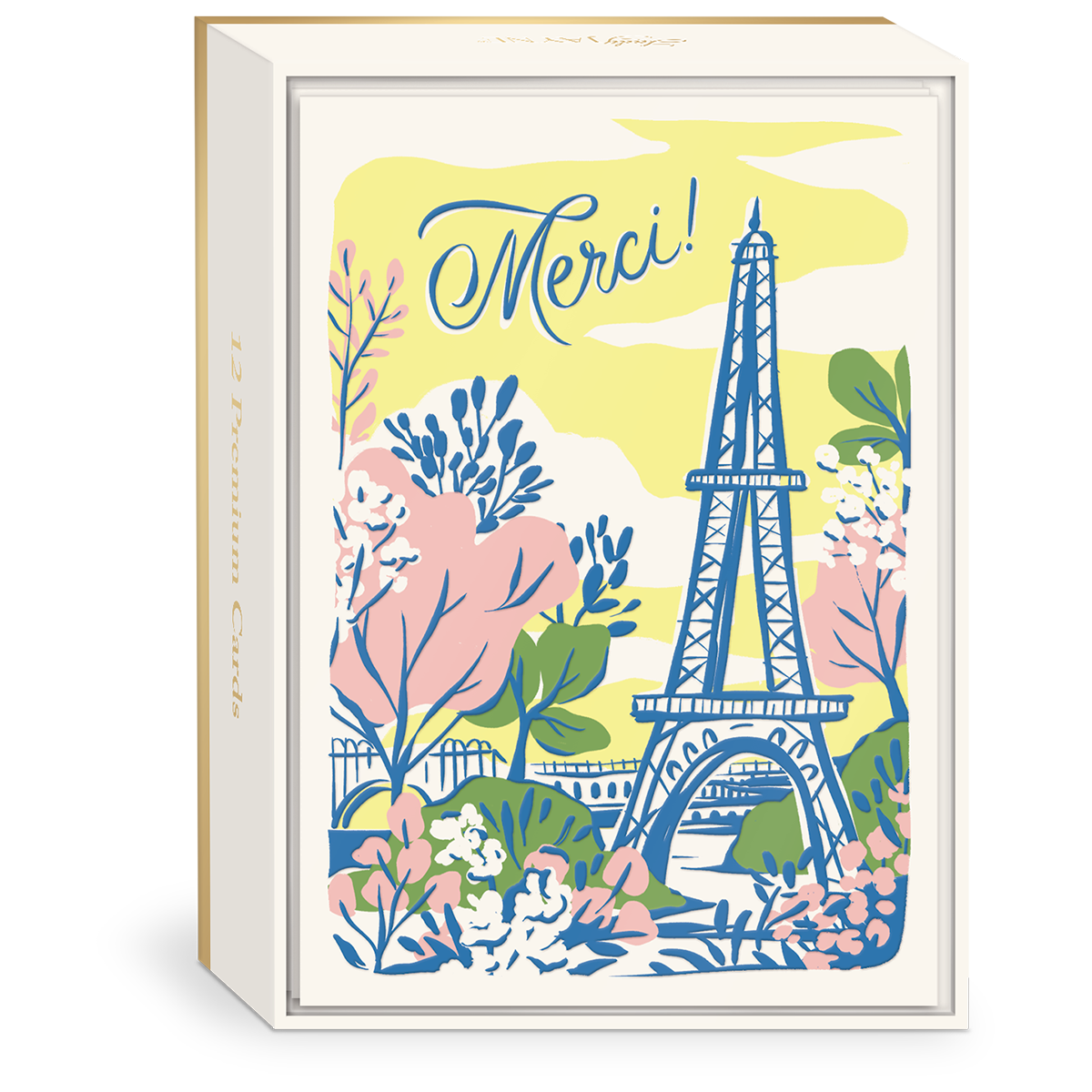 Merci Paris Boxed Thank You Note Cards