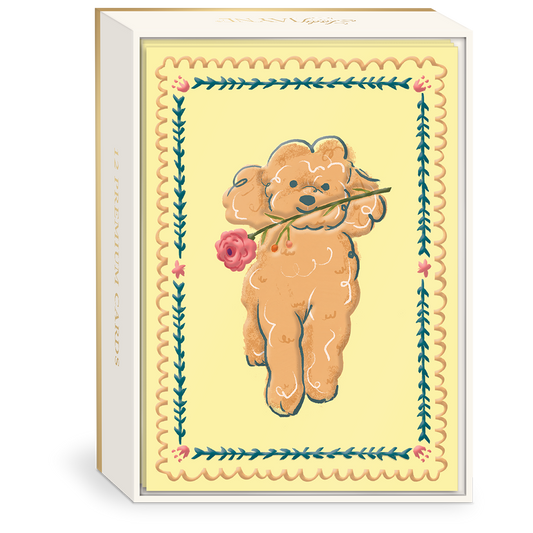 Friendly Dog Blank Boxed Note Cards