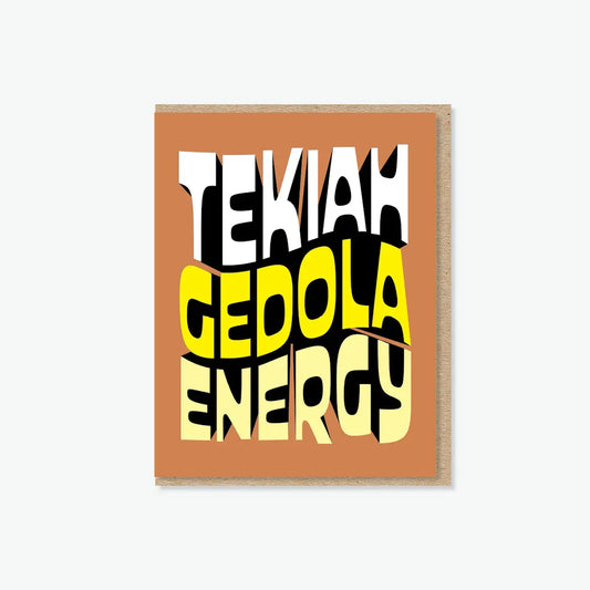 Tekiah Gedola Energy Card