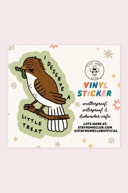 S132 Little Treat Vinyl Sticker