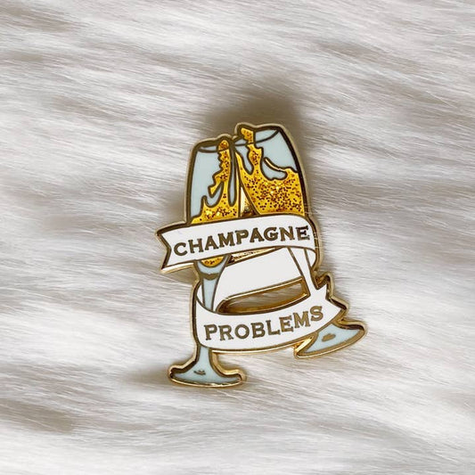 @46 Champagne Problems Taylor Swift Lyrics Enamel Pin