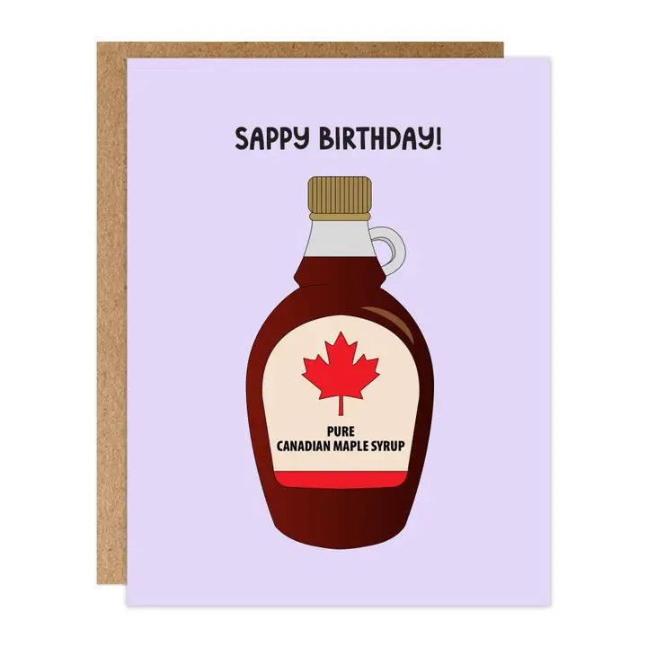 Sappy Birthday! Card
