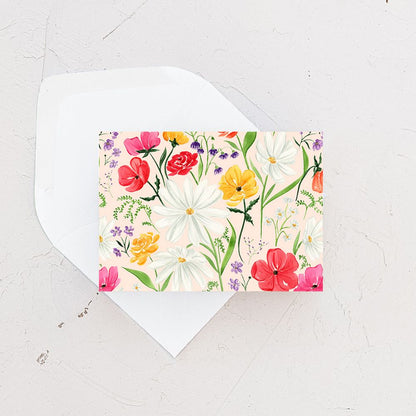 Dainty Wildflowers Enclosure Card