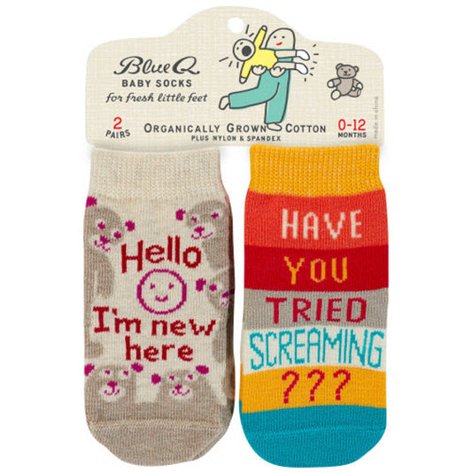 Baby Socks I'm New  / Screaming