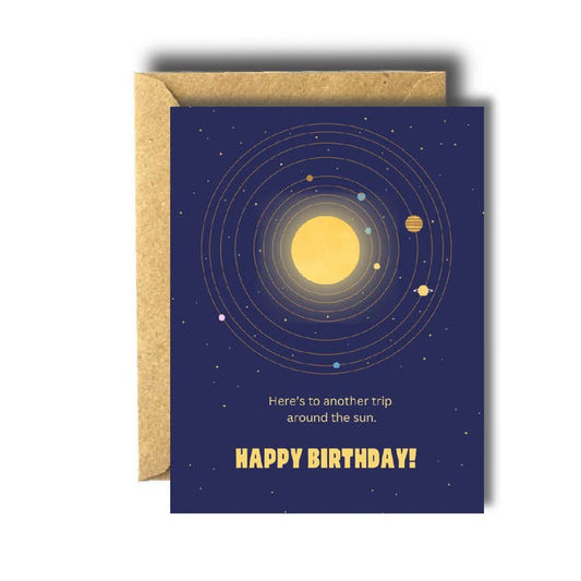 Another Trip Around the Sun Birthday Card