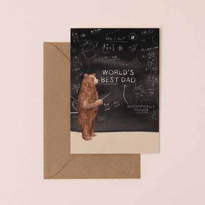 World's Best Dad Father's Day Card