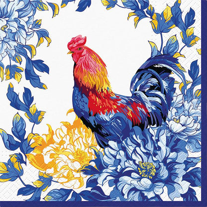 Luncheon Rustic Morning Napkins. Pack of 20