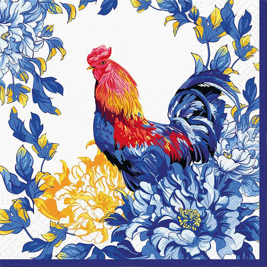 Luncheon Rustic Morning Napkins. Pack of 20