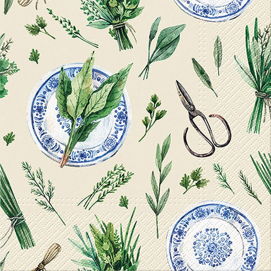 Luncheon Herbal Fresh Napkins. Pack of 20