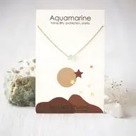 Healing Stones Aquamarine Necklace