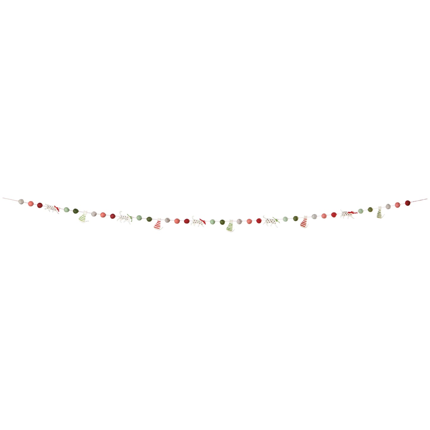 Cat Felt Garland