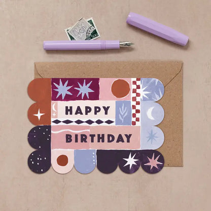 Studio Abstract Birthday Card