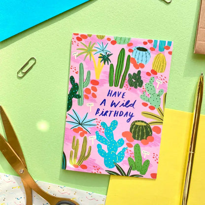 Have A Wild Birthday Greetings Card