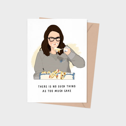 Tina Fey Birthday Greeting Card
