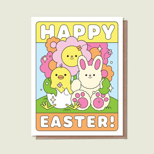 Happy Easter Greeting Card