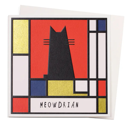 Meowdrian Card