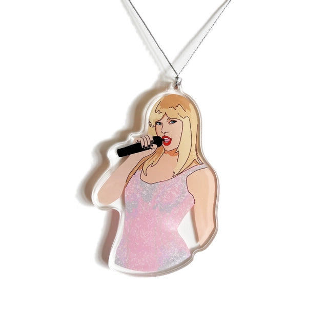 Taylor Swift Christmas Ornament