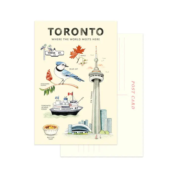 Toronto Icons: Blue Jay Postcard