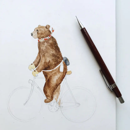 Bearcycle Ride Card