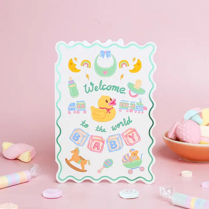 Welcome To The World Baby Card