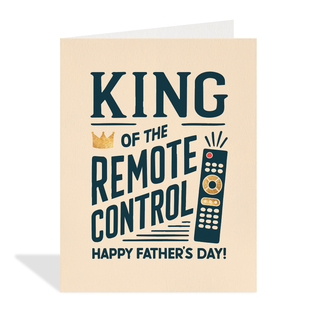 King of the Remote Card