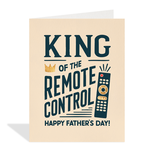 King of the Remote Card