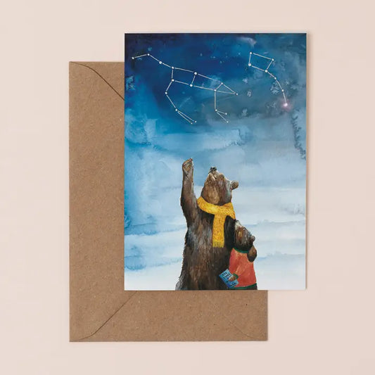 Ursa Major + Ursa Minor Card