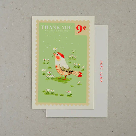 A Flower For You Postcard