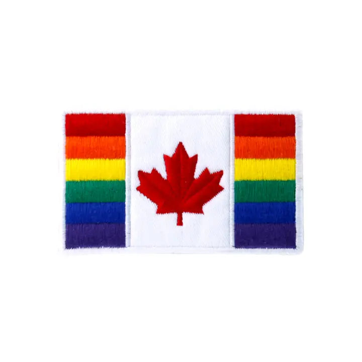 #16 Canada Iron-On Embroidery Patch