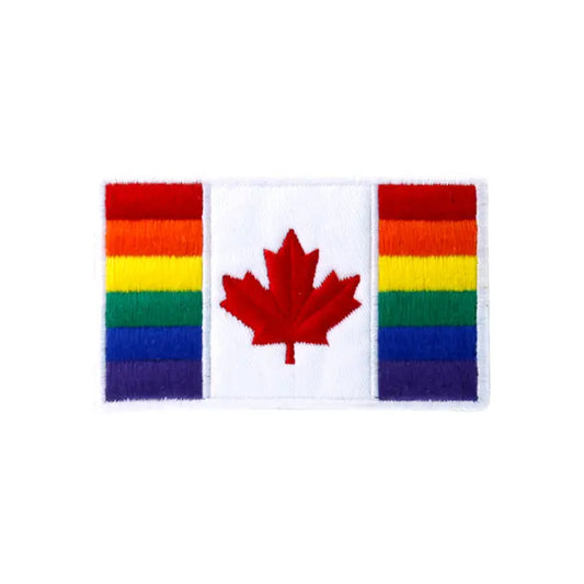 #16 Canada Iron-On Embroidery Patch