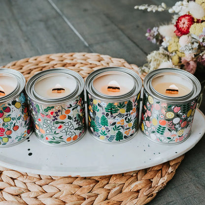 Paradise Paint Tin Candle