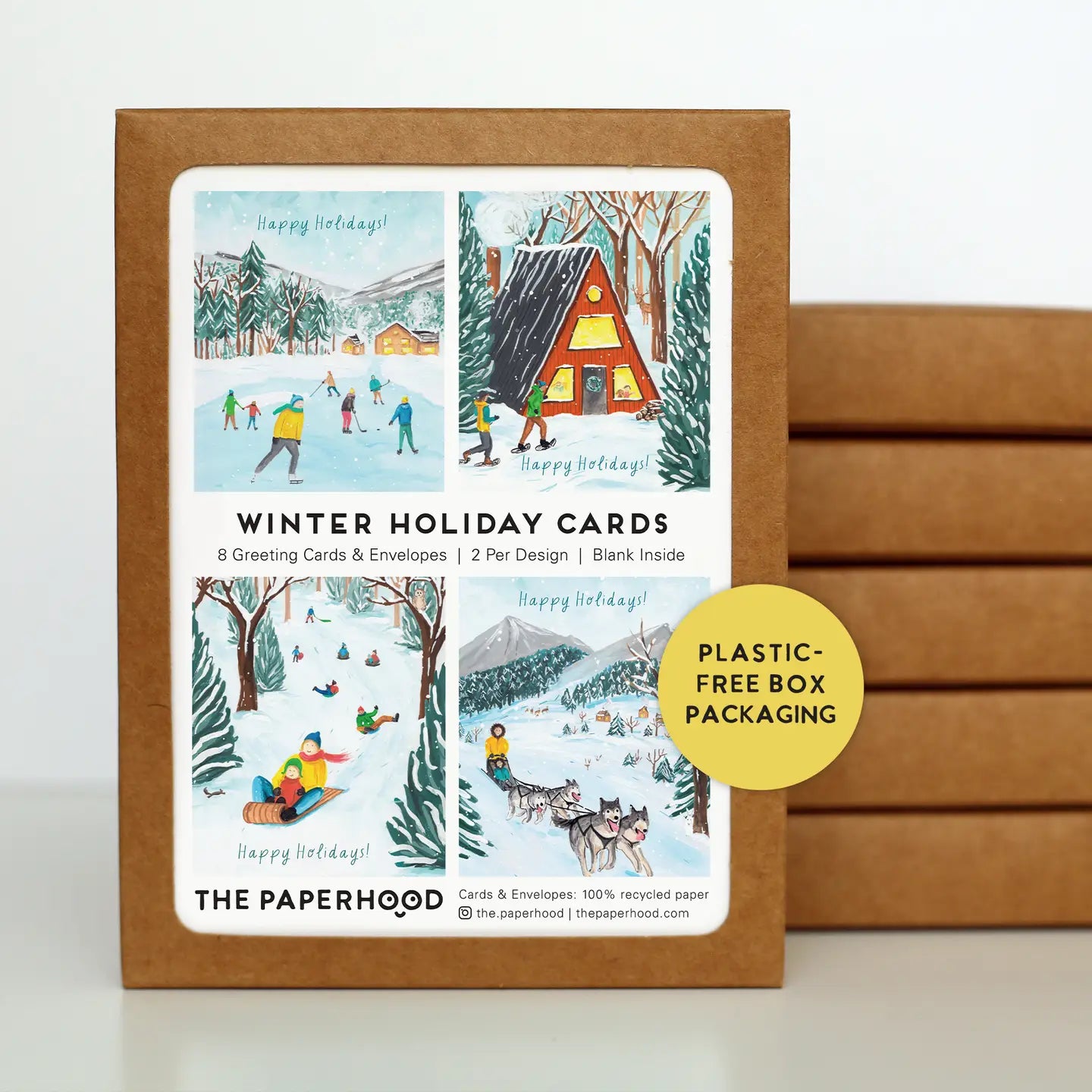 Winter Nature Holiday Boxed Cards