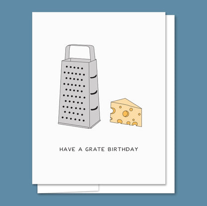 Have a Grate Letterpress Birthday Card