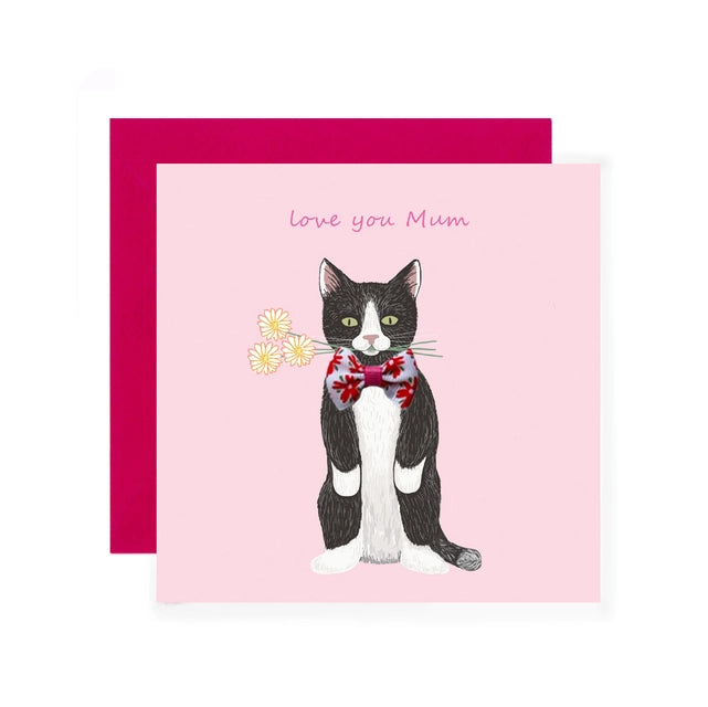 Mother's Day Cats Handmade Greetings Card