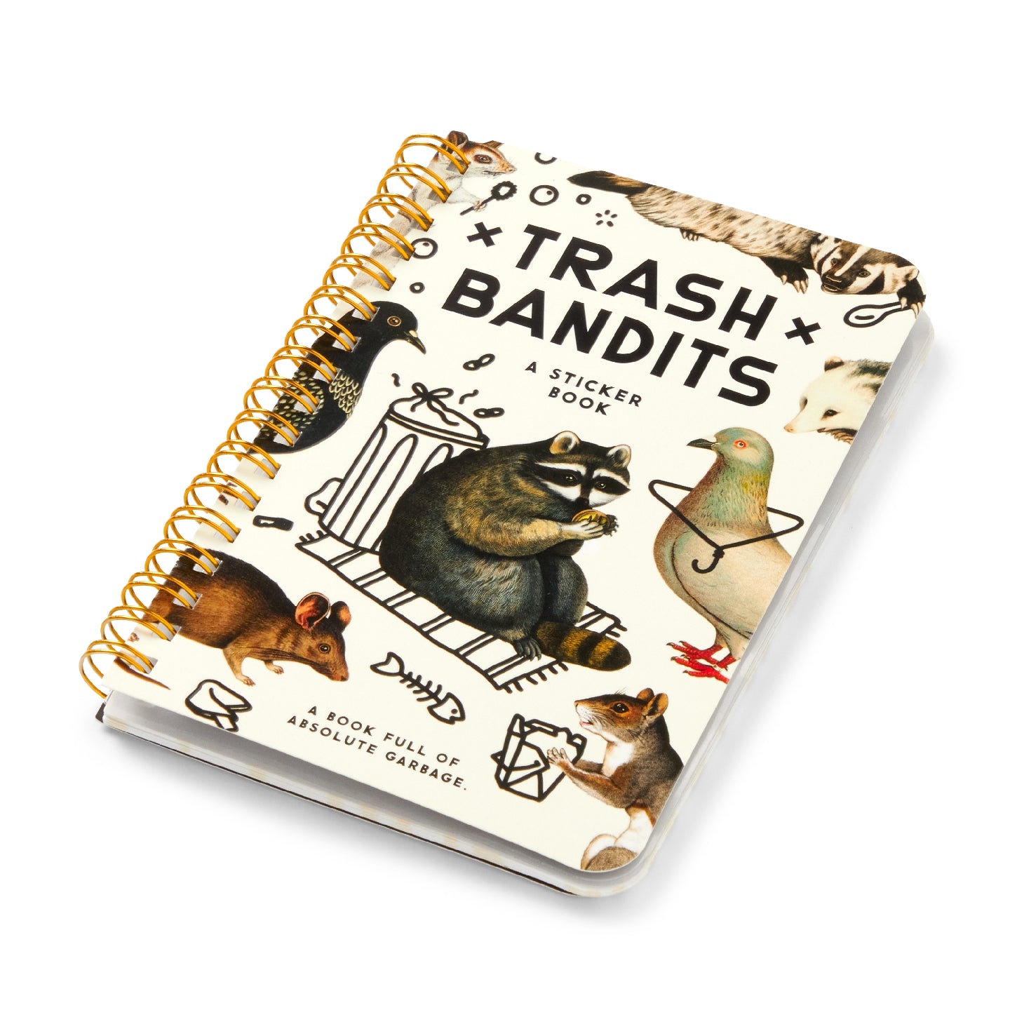 Trash Bandits Sticker Book