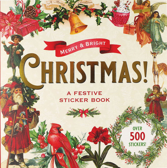 Merry & Bright Christmas A Festive Sticker Book