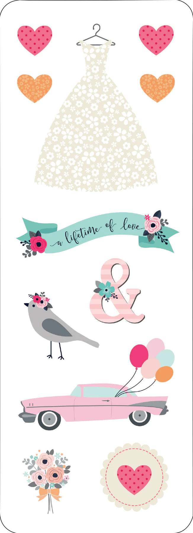 Sticker Set Wedding