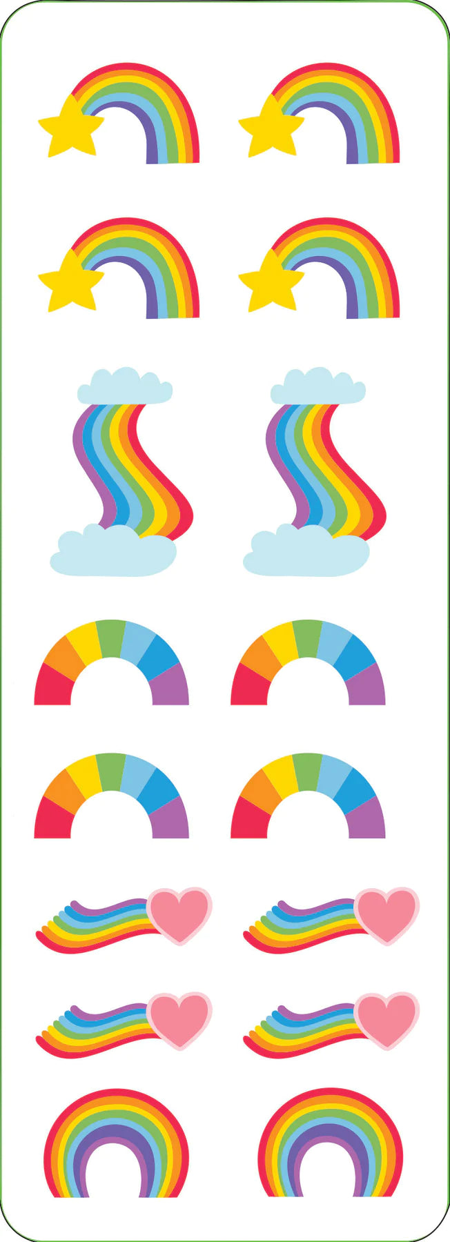 Sticker Set Rainbows