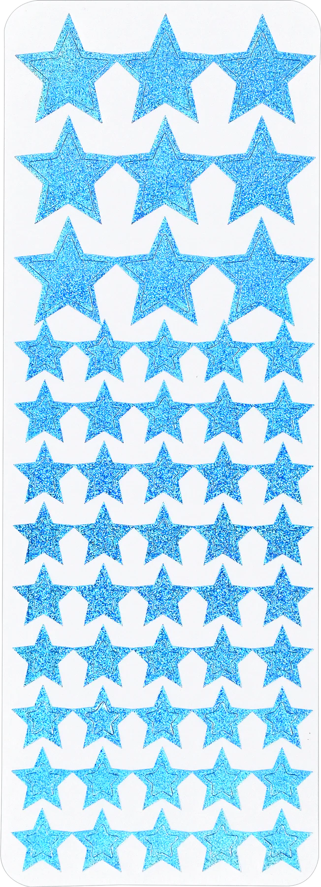 Color Foil Stars Sticker Set